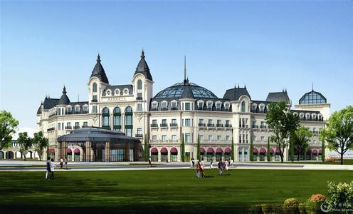 青島海泉灣溫泉酒店設(shè)計(jì)效果圖