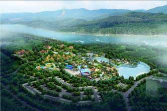 魯山大佛度假區旅游規劃效果圖