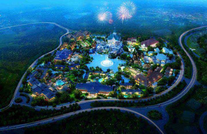 溫泉度假區的空間布局規劃及理念