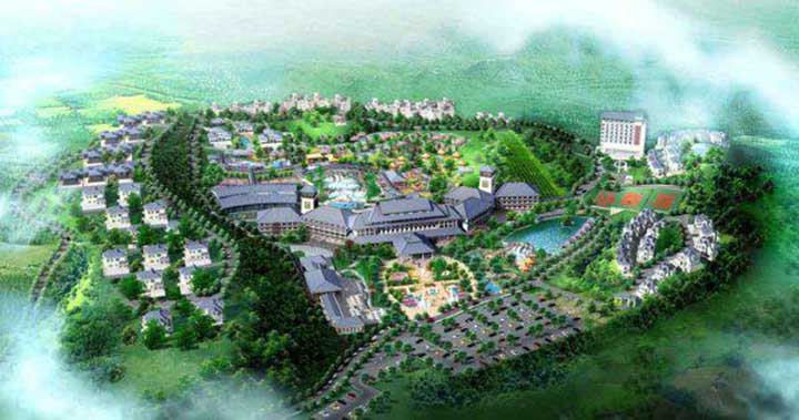 溫泉度假區的空間布局規劃及理念