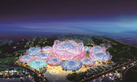 ?；◢u國(guó)際會(huì)議城夜景