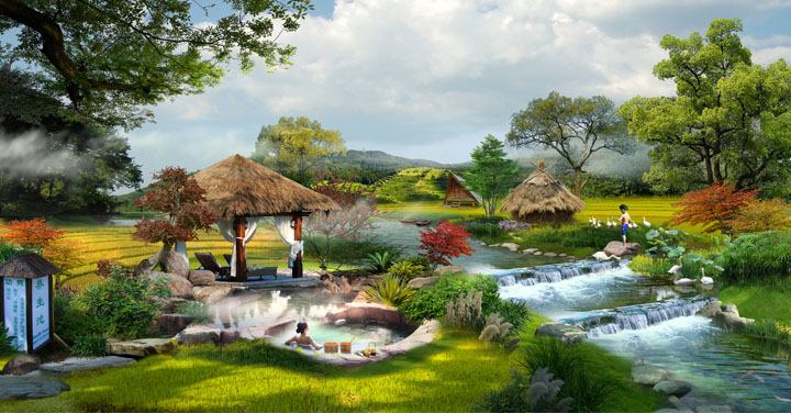 溫泉規劃設計,溫泉度假項目規劃