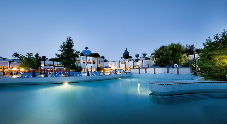 布魯茂百水溫泉酒店露天溫泉設計