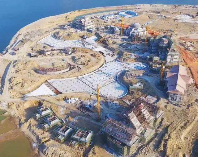 海花島五國溫泉城海心島溫泉建設(shè)