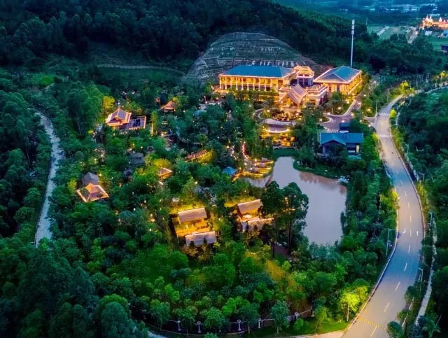 美的鷺湖半山溫泉規(guī)劃實(shí)景圖